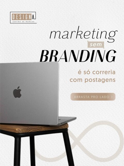 Você já teve a sensação de estar se esforçando para postar com frequência, mas sua marca ainda não ser percebida como gostaria? 🤔

Conteúdos sem direcionamento, tentar alcançar todo mundo, mudar a linguagem toda semana... tudo isso consome energia, mas não constrói percepção sólida. Sem posicionamento claro, até boas mensagens se perdem no ruído.

Marketing movimenta, mas é o branding que sustenta. ♾️

Ele dá forma, coerência e valor à presença da sua marca, tornando cada ação mais estratégica e cada mensagem mais memorável.

❕E não, branding não é só sobre ter um visual bonito.

Marca bonita sozinha não fideliza, não vende mais e não justifica o valor do seu produto ou serviço.

Branding de verdade é o que melhora o faturamento, gera desejo, diferencia no mercado e fortalece a experiência que sua marca entrega. É o que transforma percepção em valor. E valor, em retorno. ✨

Se o que você quer é crescimento de marca com consistência, talvez seja hora de olhar com mais atenção para a sua comunicação.

Quer construir uma marca com propósito, percepção e resultado?

Aqui na Designa, criamos identidades com direção e significado! 🚀

🔗 Entre em contato pelo link da BIO.

#branding #empreendedorismo #marketing #comunicação #DesignaGestão